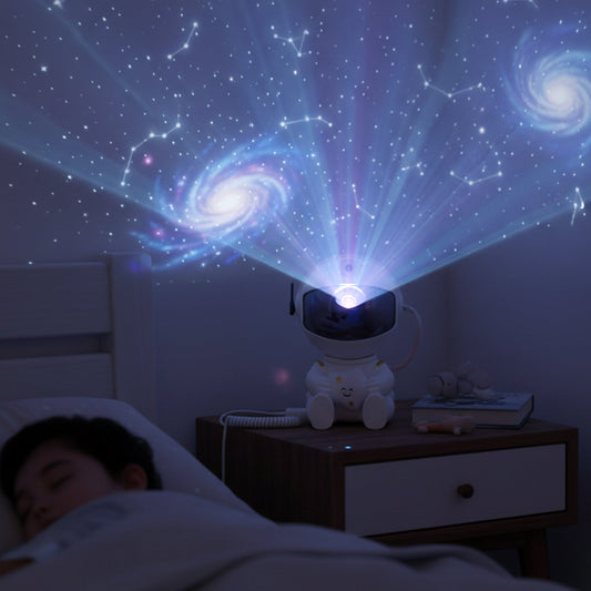 Astronaut Galaxy Projector Night Light with Remote Control