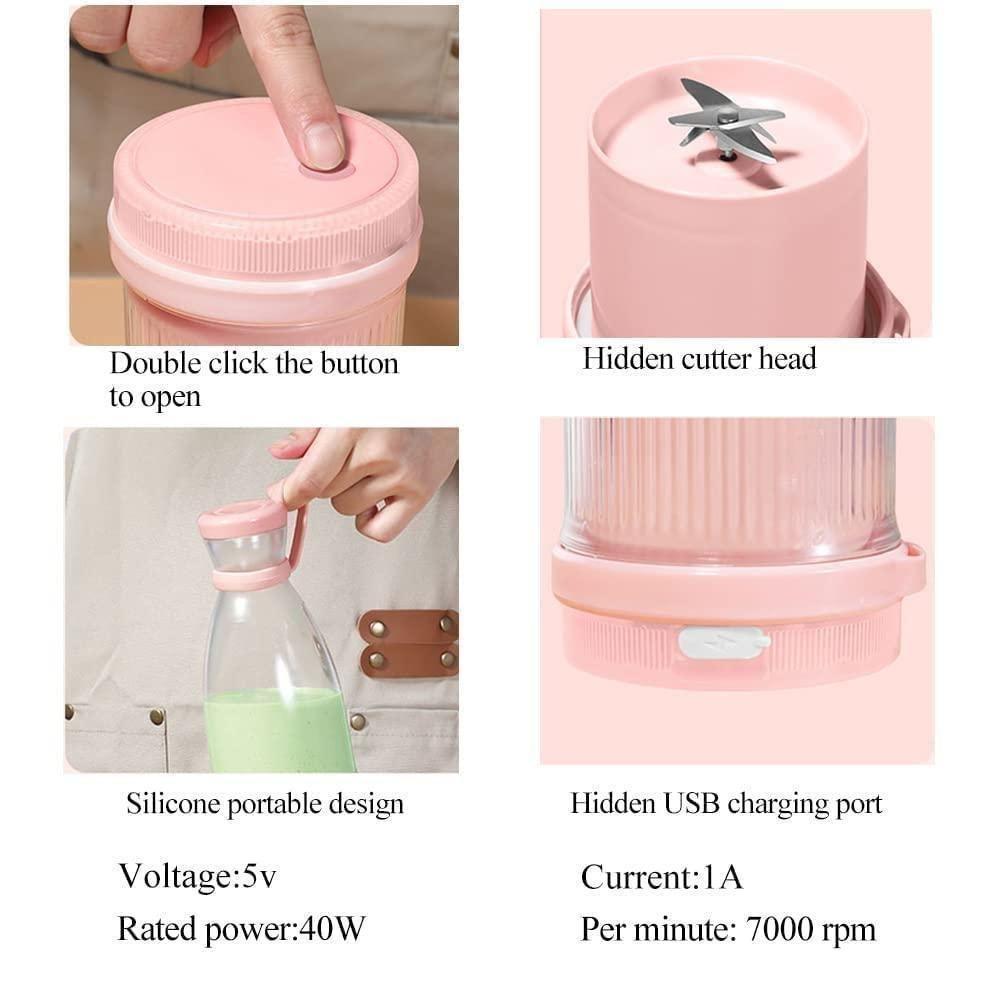 Portable Juicer Blenders For Smoothies And Juices USB Rechargeable