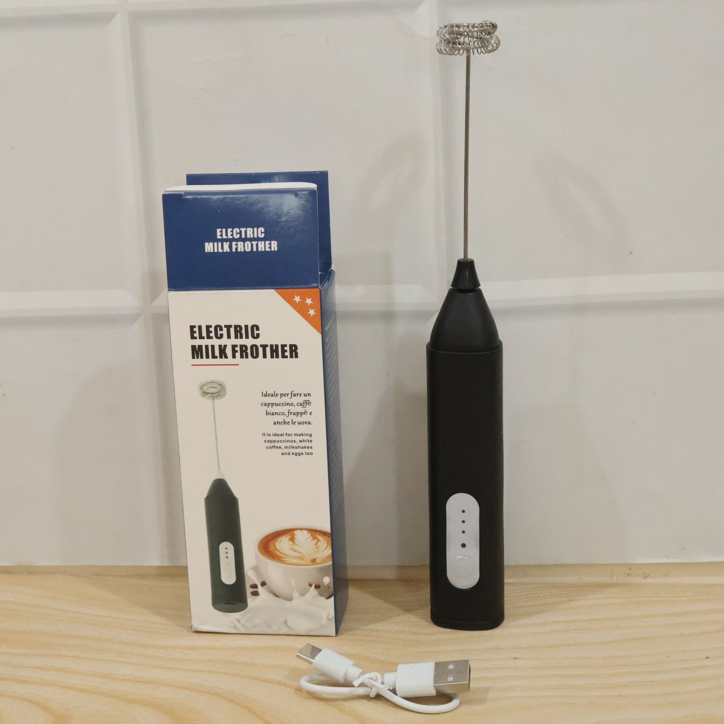 Rechargeable Milk Coffee Foam Maker