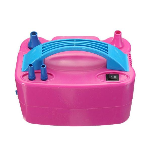 1599 Portable Dual Nozzle Electric Balloon Blower Pump Inflator