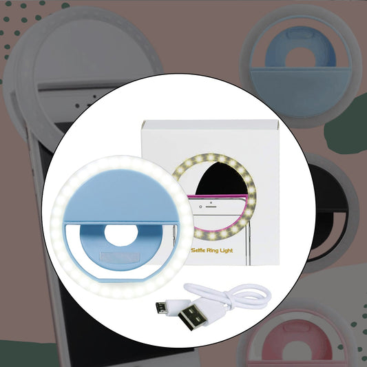 4785 Selfie Ring Light Used For Applying Bright Shade Over Face During Taking Selfies And Making Videos Etc.