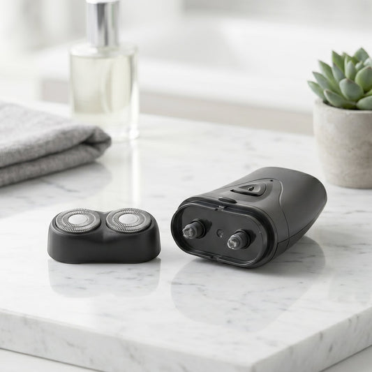 Portable Electric Shaver For Men Compact Rechargeable Cordless