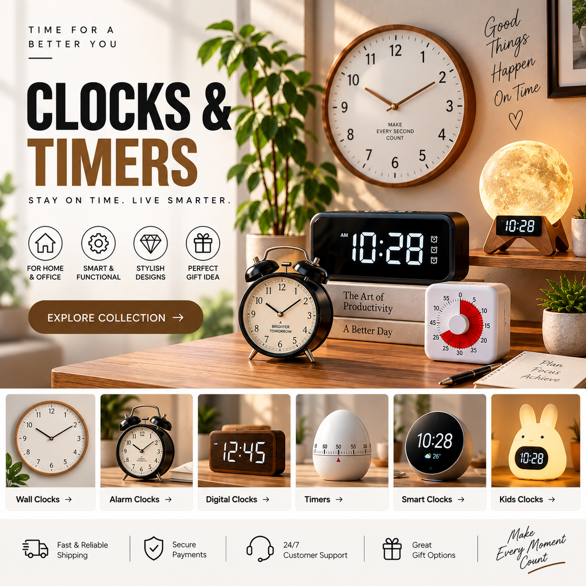 Clocks & Timers - TechNuts