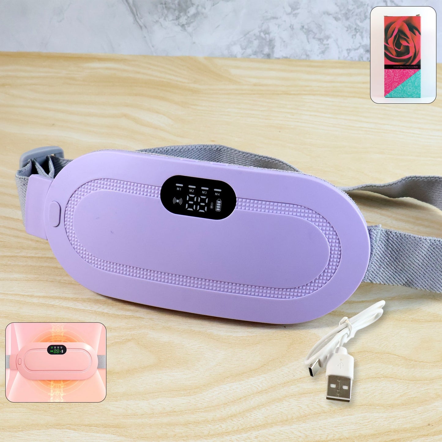 Smart Menstrual Cramp Relief Belt