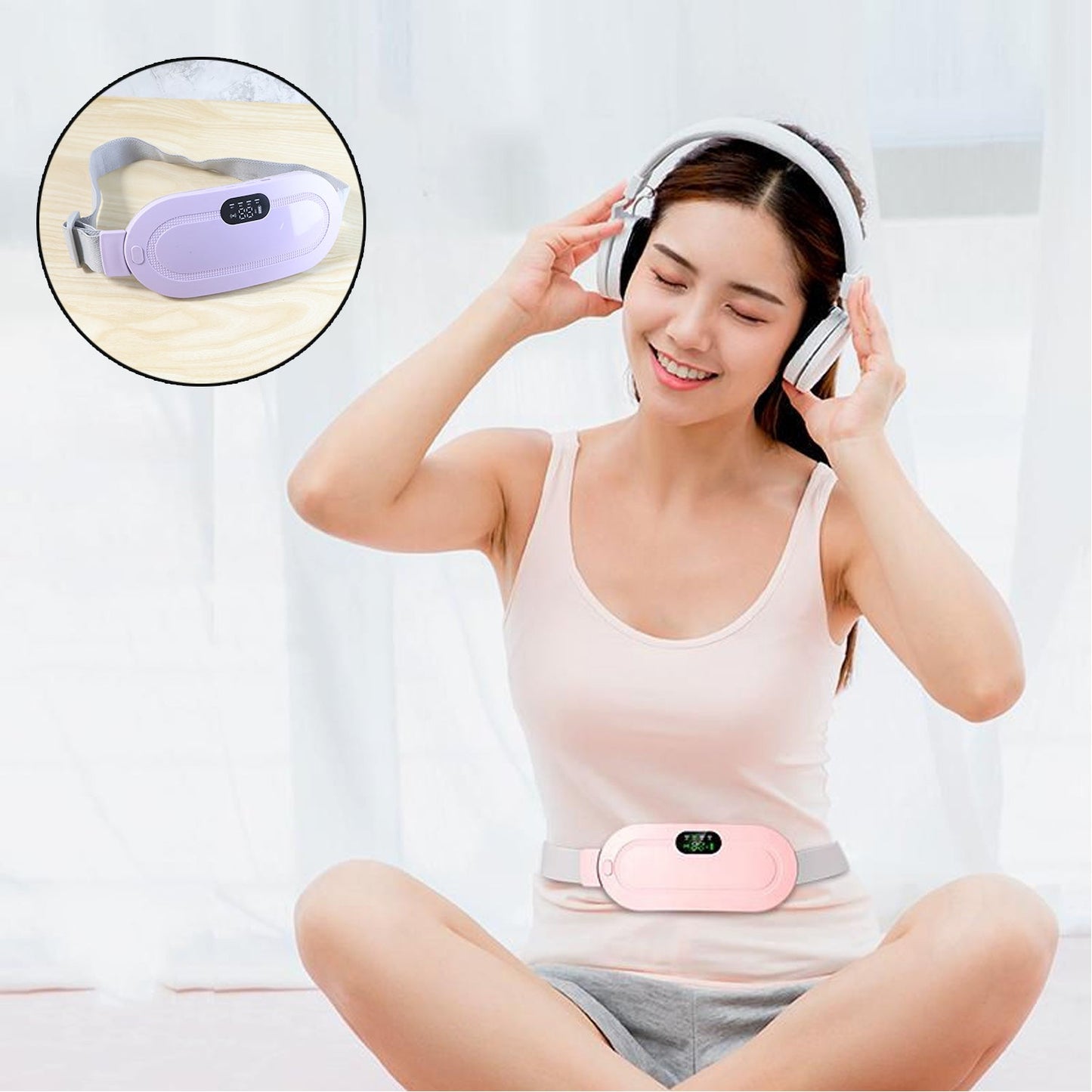 Smart Menstrual Cramp Relief Belt