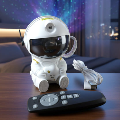 Astronaut Galaxy Projector Night Light with Remote Control