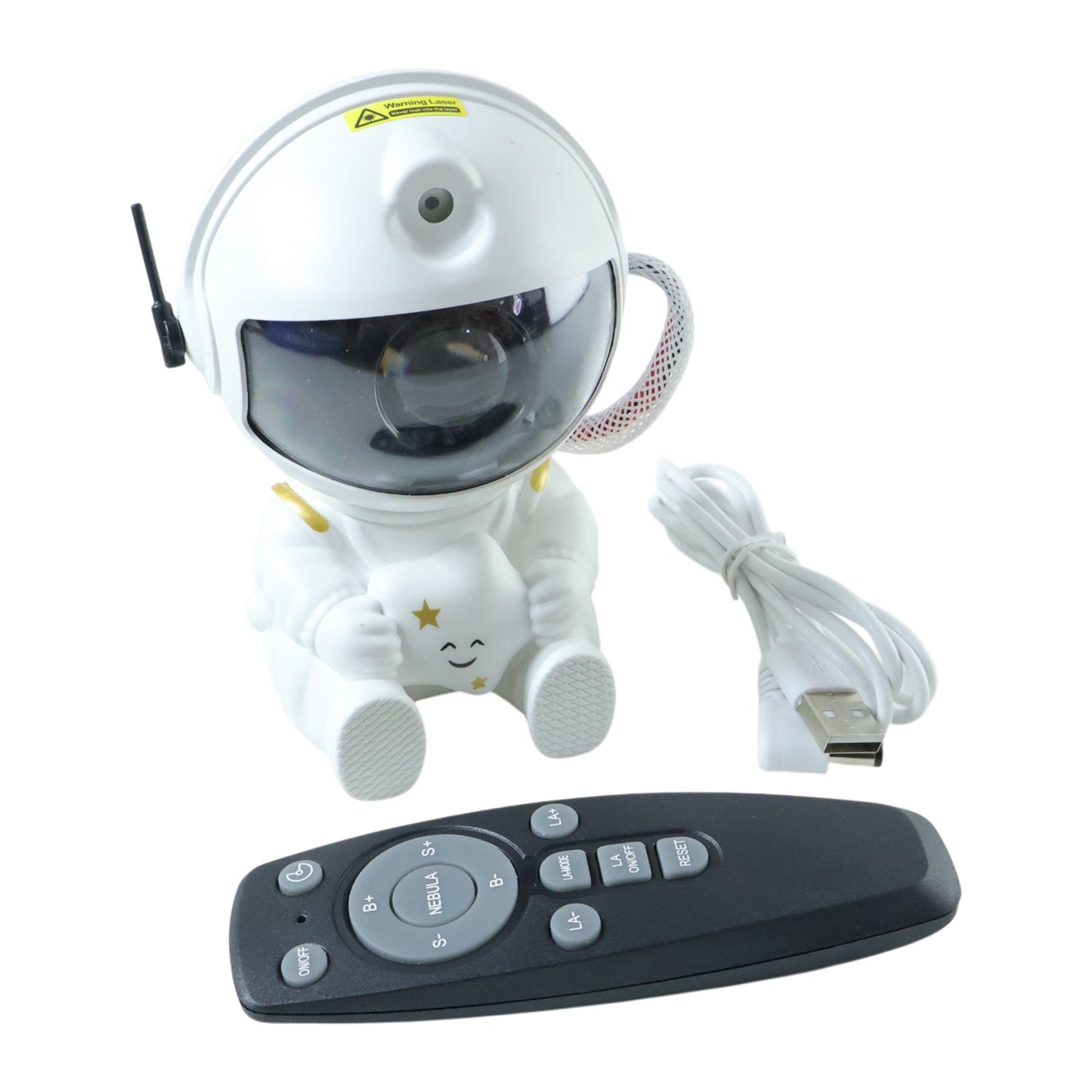 Astronaut Galaxy Projector Night Light with Remote Control