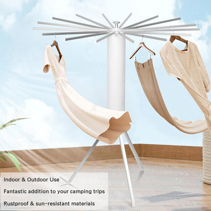 Foldable Clothes Drying Rack Stand