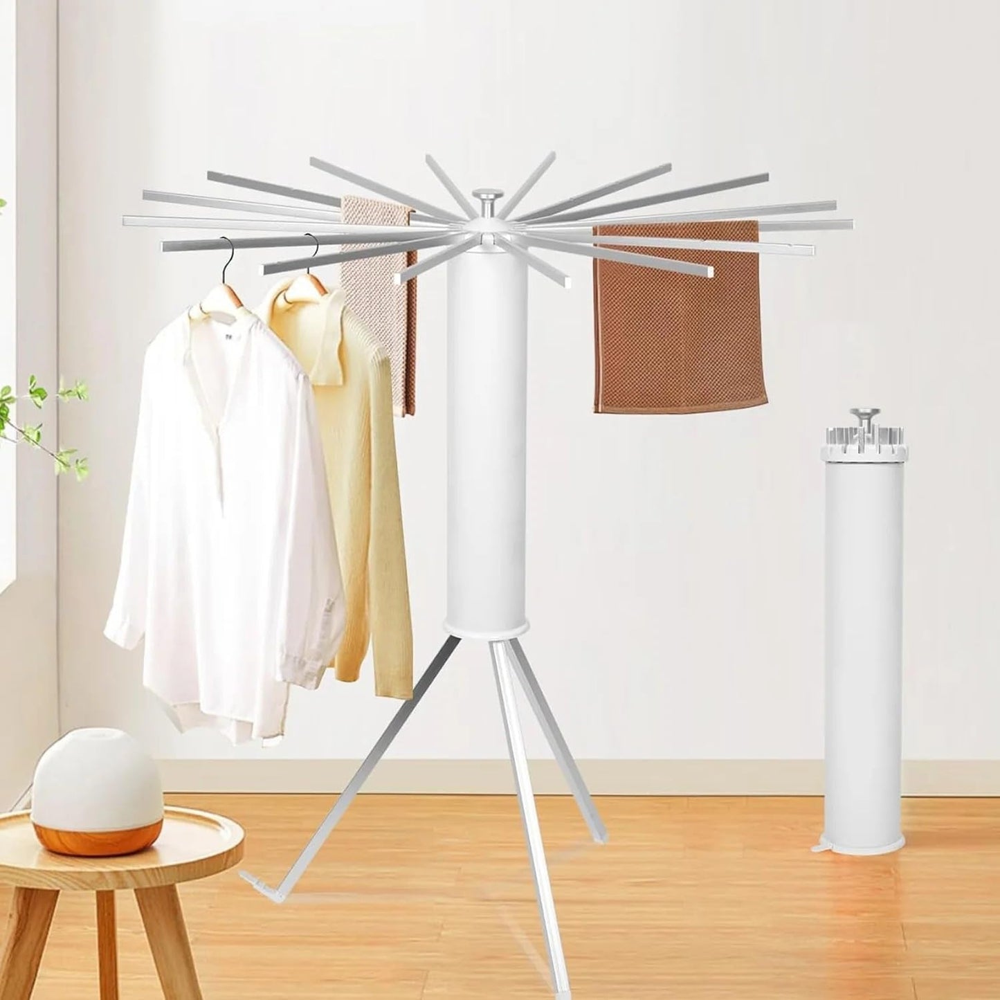 Foldable Clothes Drying Rack Stand