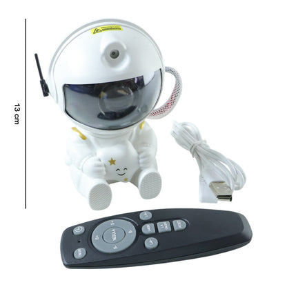 Astronaut Galaxy Projector Night Light with Remote Control
