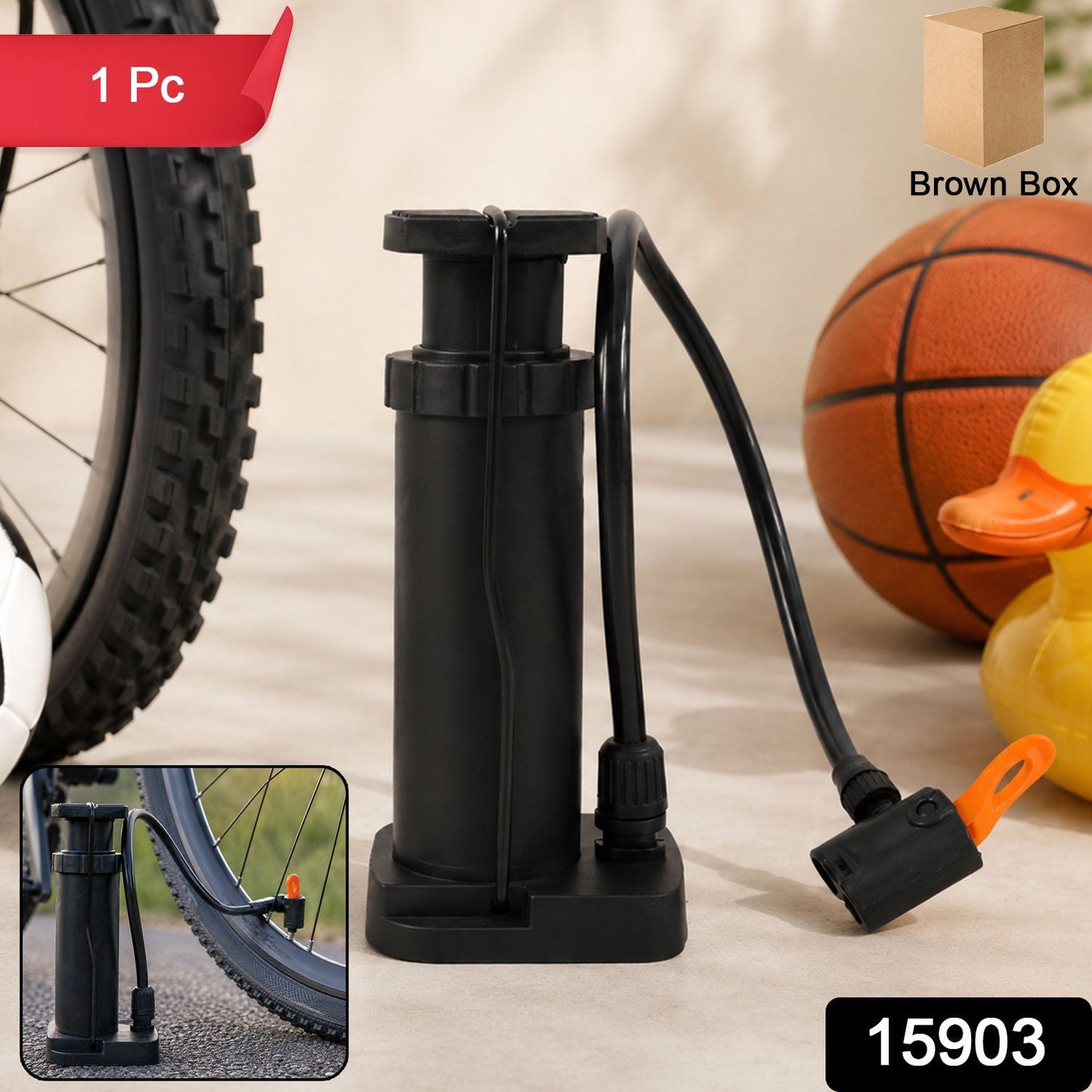 Portable High-Pressure Manual Air Pump