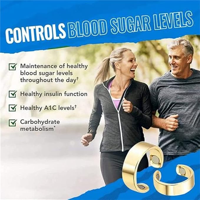 Blood Sugar Control Magnetic Ring 3PCS