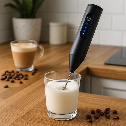 Rechargeable Milk Coffee Foam Maker