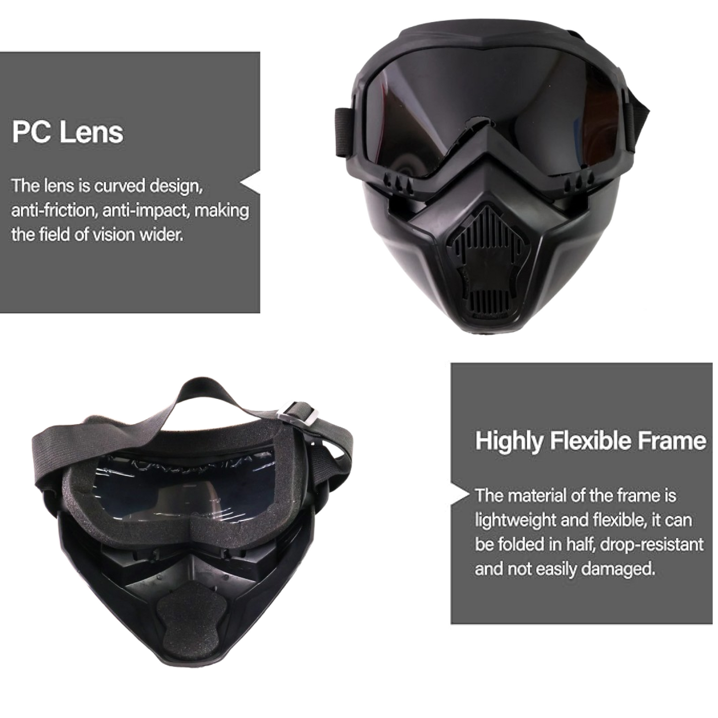 Bike Windproof Goggle Mask