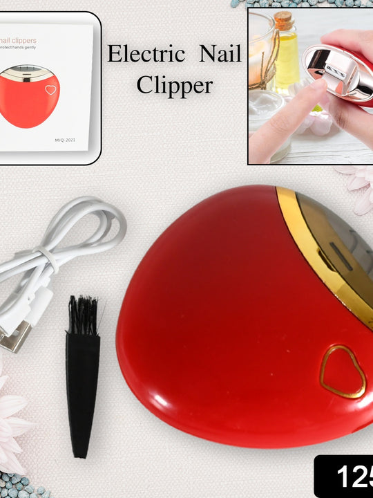 12584 Electric Manicure Automatic Nail Electric Nail Clippers Nail File Electric Nail Drill Electric Nail Cutter Cuticle Nail Grinder Safe Nail Clipper Baby Abs Pedicure Scissors
