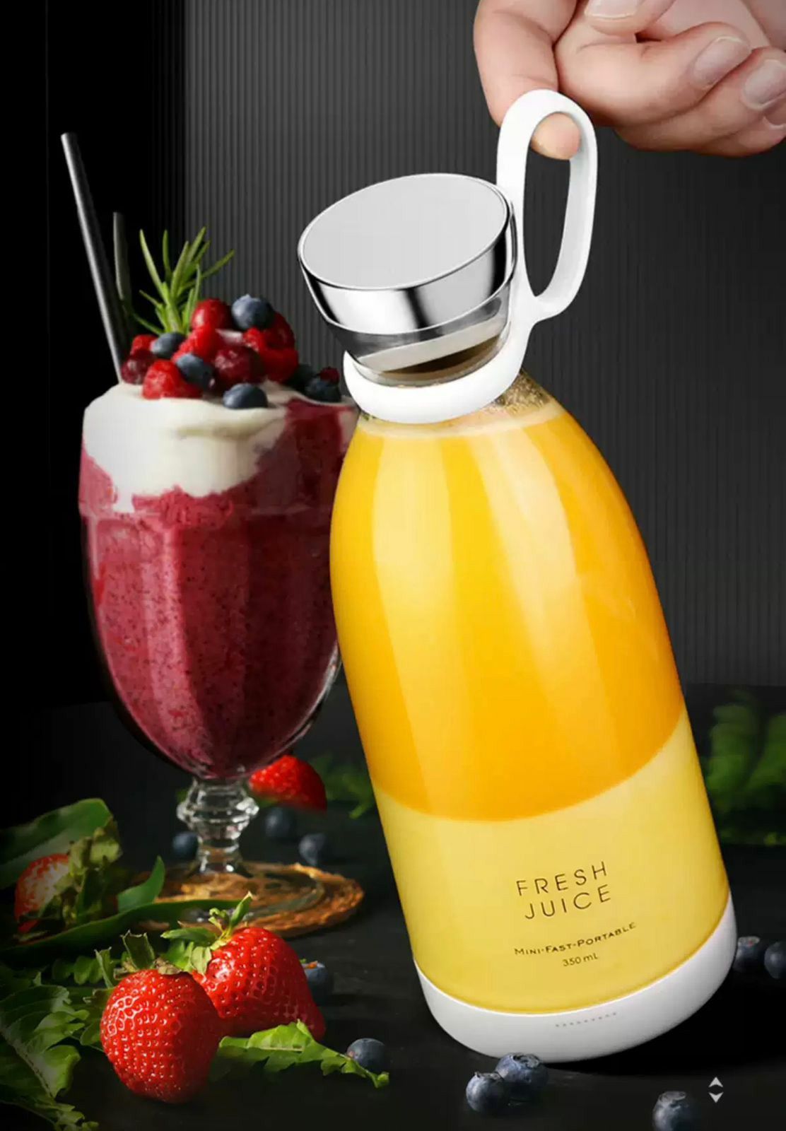 Portable Juicer Blenders For Smoothies And Juices USB Rechargeable