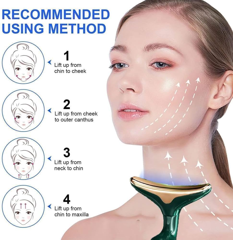 3-in-1 Eyes, Facial & Neck Rechargeable Massager - TechNuts