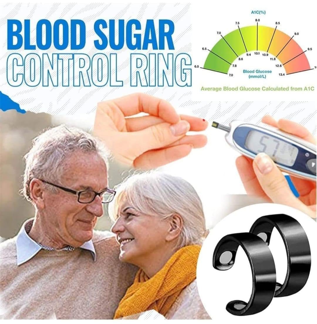 Blood Sugar Control Magnetic Ring 3PCS