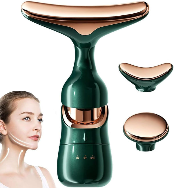 3-in-1 Eyes, Facial & Neck Rechargeable Massager