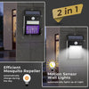 2 In 1 Solar Mosquito Zapper Lamp