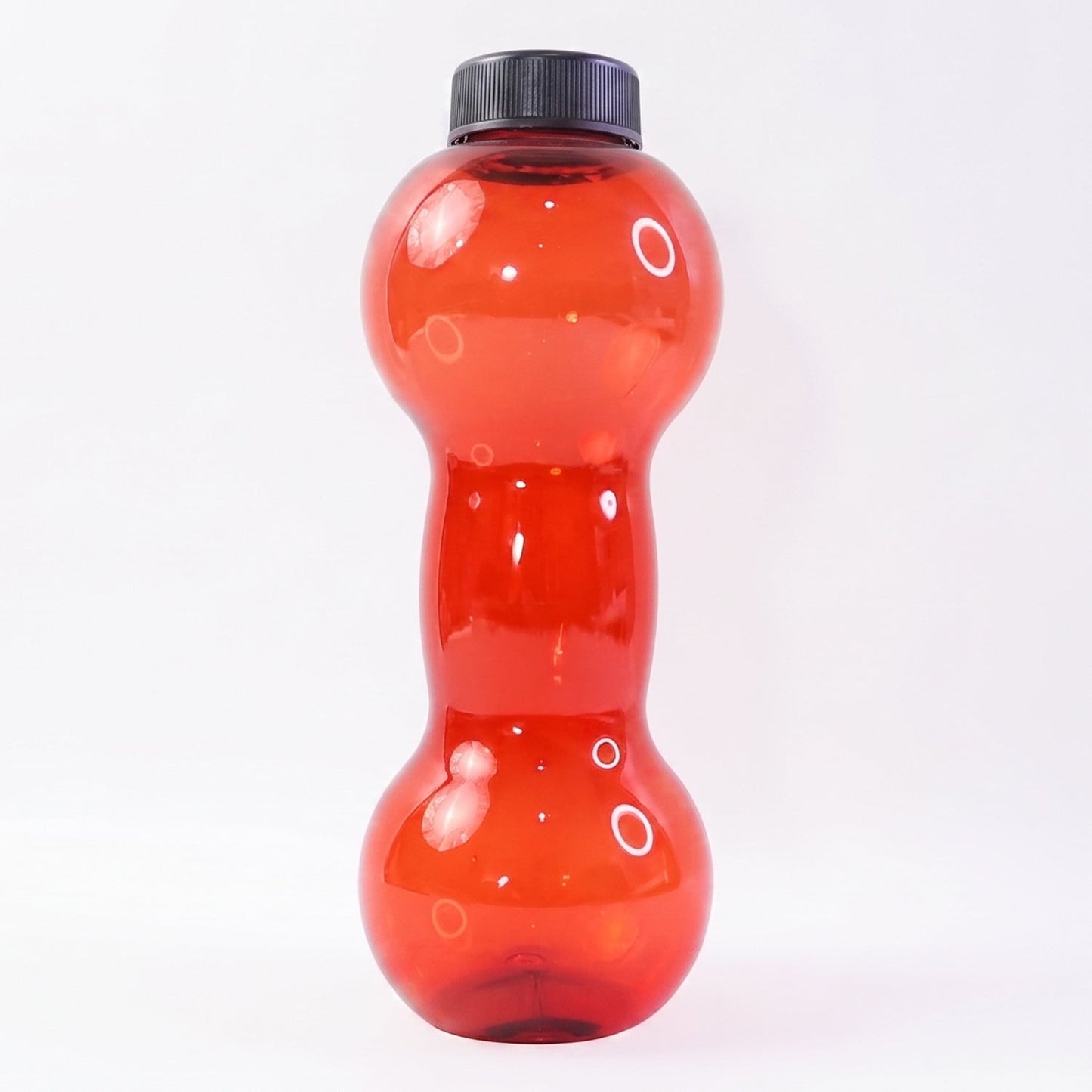 Unbreakable Plastic Dumbbell Shape Water Bottle