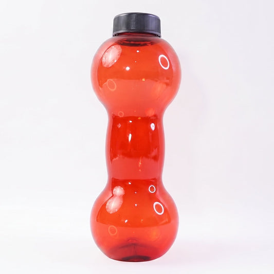 Unbreakable Plastic Dumbbell Shape Water Bottle