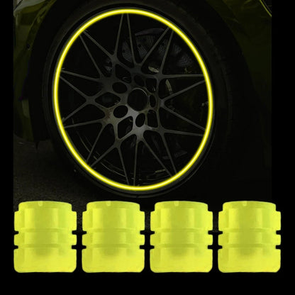 Glow Valve Luminous Tyre Caps