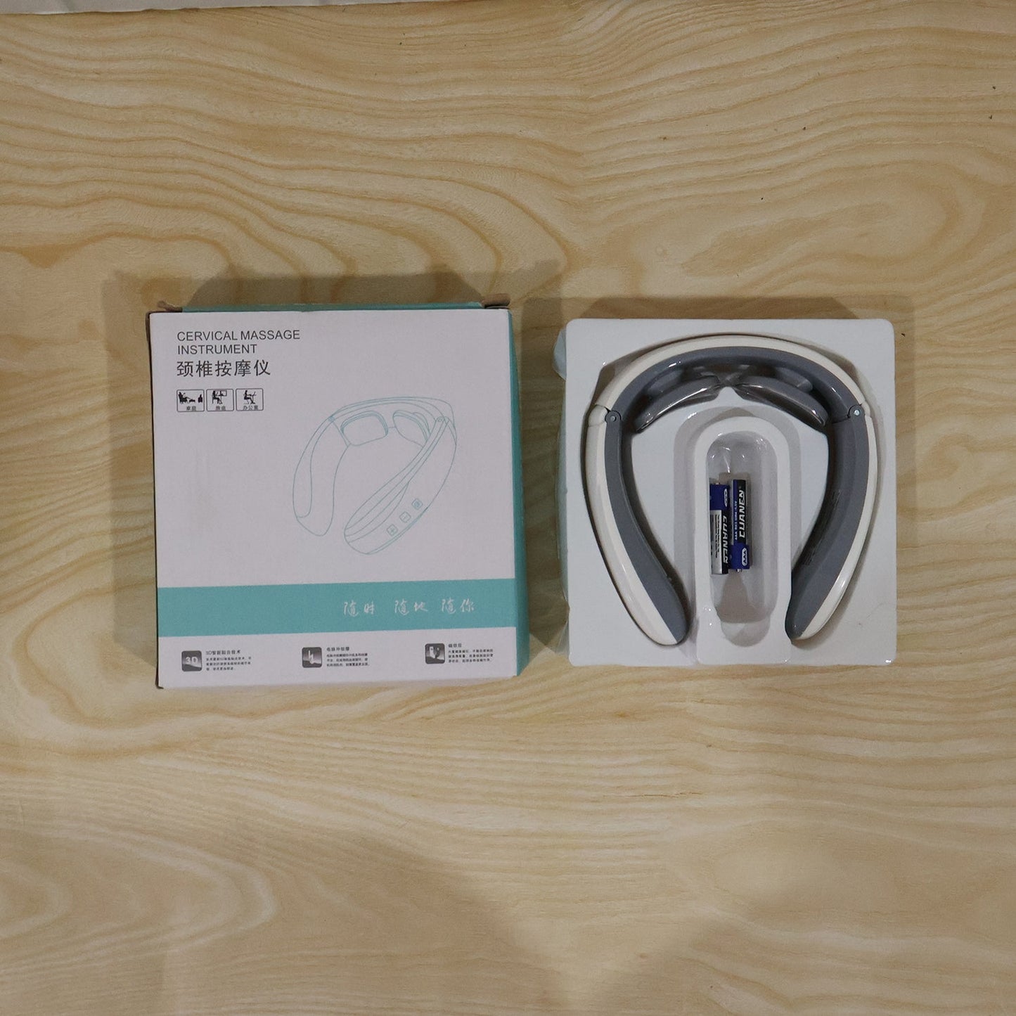 2 Heads Smart Electric Neck and Back Pulse Massager