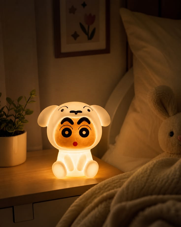 Shin-Chan Shiro Night Light - TechNuts