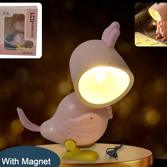 Magnetic Parrot Shape Night Lamp (Battery Included  1 Pc)