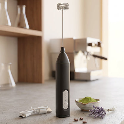 Rechargeable Milk Coffee Foam Maker