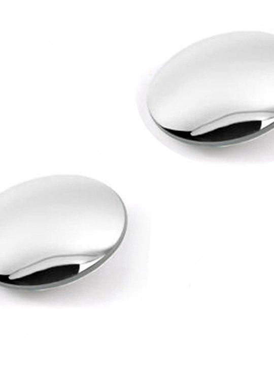 1512 Blind Spot Round Wide Angle Adjustable Convex Rear View Mirror - Pack Of 2