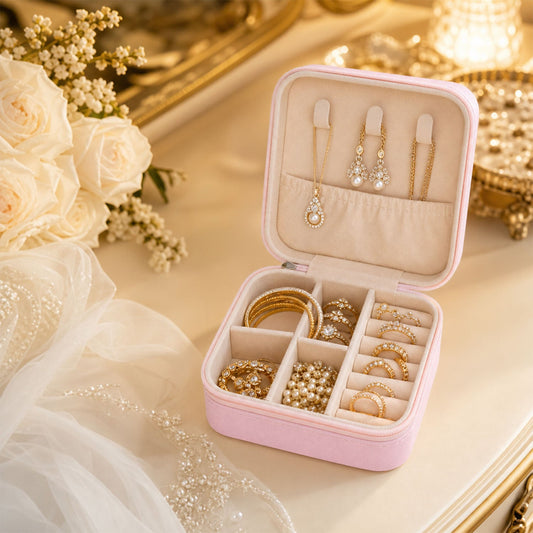 Women Portable Jewelry Box