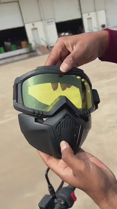 Anti-Scratch Goggle Bike Mask