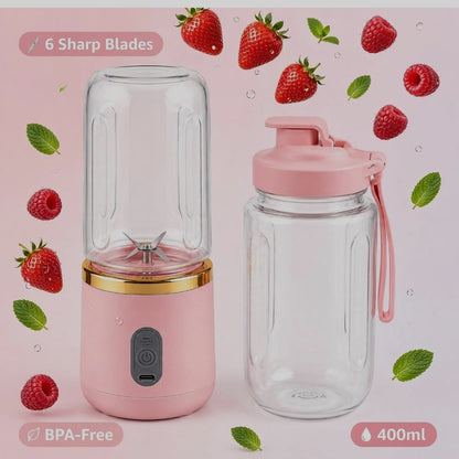 Portable Cordless USB Rechargeable Juicer