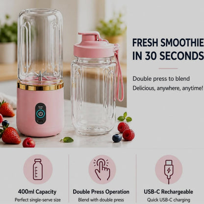 Portable Cordless USB Rechargeable Juicer